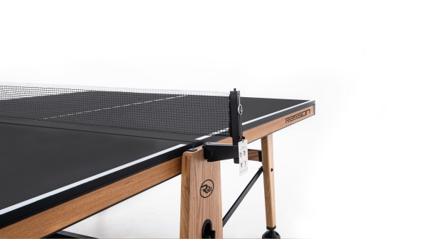 Теннисный стол складной для помещений "RASSON PREMIUM T01 Indoor" (натуральный дуб) с сеткой