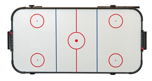 Аэрохоккей Время хоккея "Jersey" 4 футов (черный, складной)