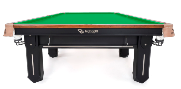 Бильярдный стол для снукера "Rasson Sword 2" 12 футов (черный, плита 45 мм в комплекте)